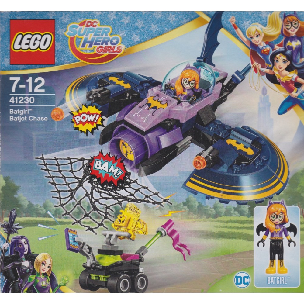 LEGO DC SUPER HERO GIRLS 41230 L'ISEGUIMENTO DI BAT GIRL SUL BAT JET