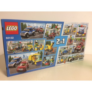 LEGO CITY 60132 STAZIONE DI SERVIZIO 2 IN 1