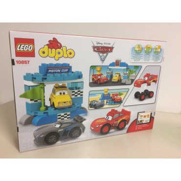 LEGO DUPLO 10857 CARS 3 DISNEY LA GARA PISTON CUP