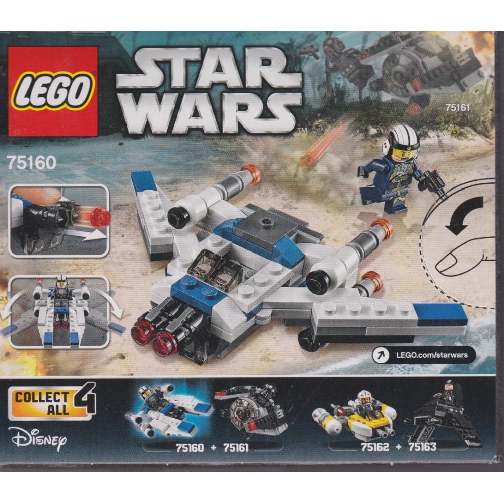 At sige sandheden ros følelse LEGO STAR WARS 75160 MICROFIGHTER U-WING