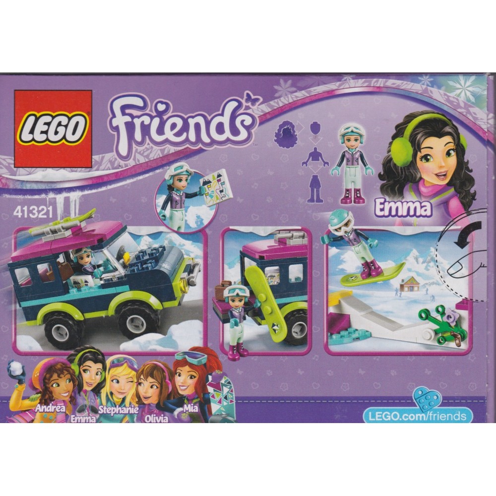 Lego friends snow resort online off roader