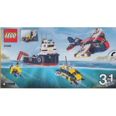 LEGO CREATOR 31045 L'ESPLORATORE DELL' OCEANO3 IN 1