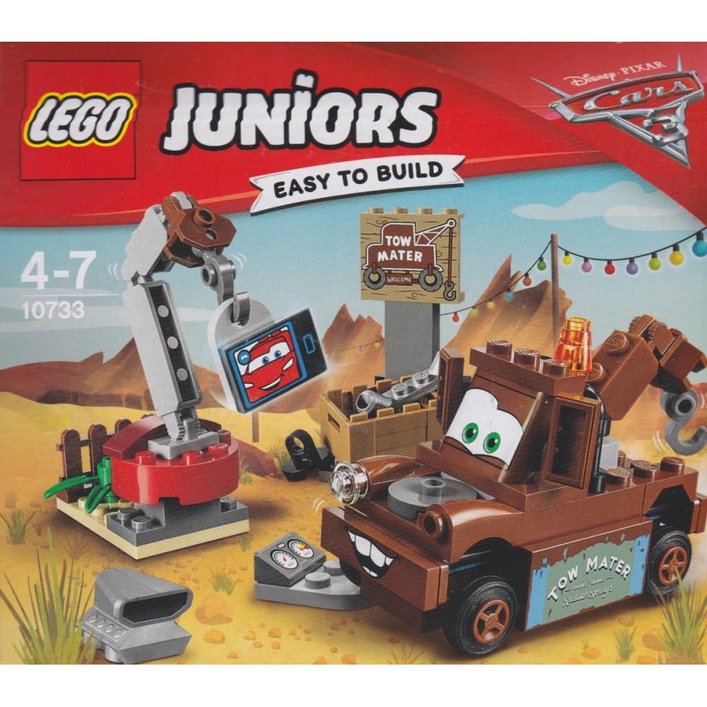 LEGO JUNIORS EASY TO BUILT 10733 DISNEY CARS 3 MATER'S JUNKYARD