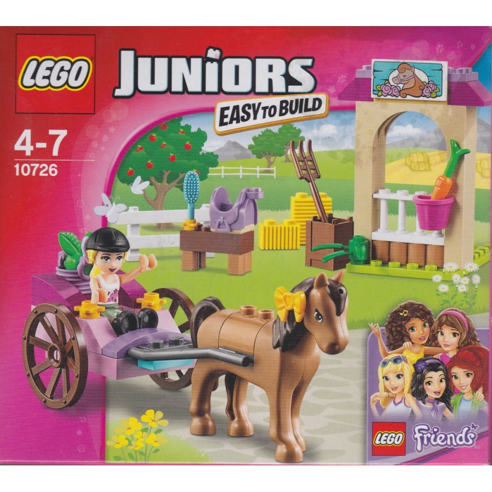 LEGO JUNIORS EASY TO BUILT 10726 STEPHANIE'S HORSE CARRIAGE