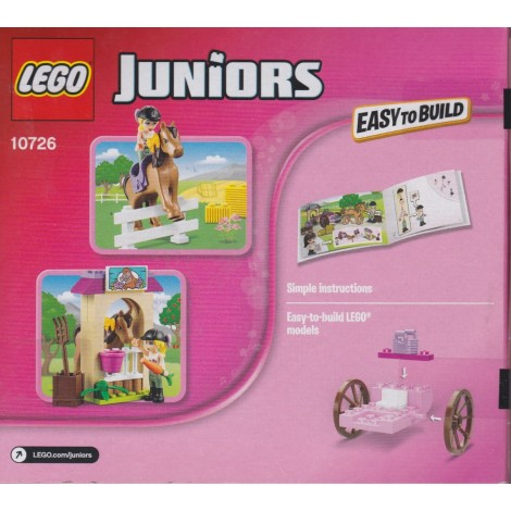 LEGO JUNIORS EASY TO BUILT 10726 STEPHANIE'S HORSE CARRIAGE