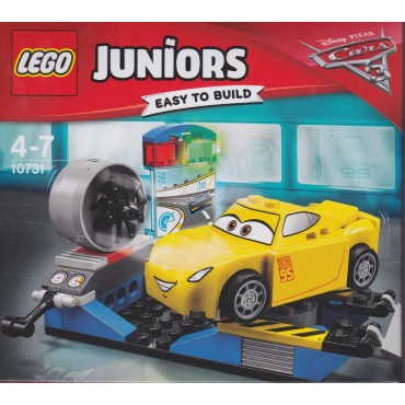 LEGO JUNIORS EASY TO BUILT 10731 DISNEY CARS 3 IL SIMULATORE DI CRUZ RAMIREZ