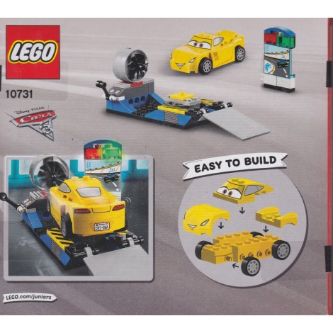 LEGO JUNIORS EASY TO BUILD 10731 DISNEY CARS 3 CRUZ RAMIREZ RACE