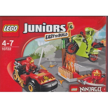 LEGO JUNIORS EASY TO BUILD 10722  NINJAGO LA RESA DEI CONTI CON IL SERPENTE