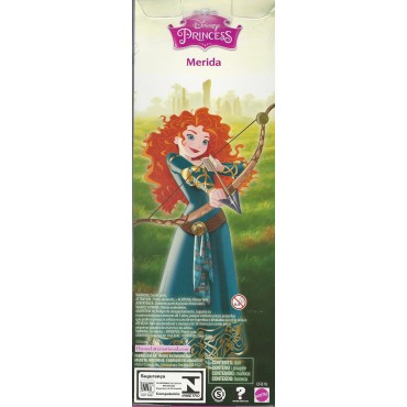 DISNEY  SPARKLE PRINCESS MERIDA CFB 78 Mattel