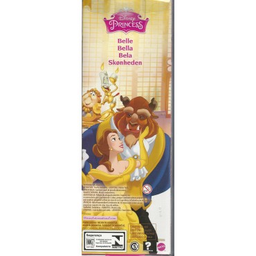 DISNEY PRINCIPESSE SCINTILLANTI BELLE  CFB75 Mattel