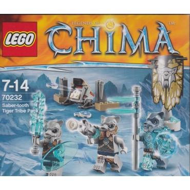 LEGO LEGENDS OF CHIMA 70232 LA TRIBU DELLE TIGRI DAI DENTI A SCIABOLA