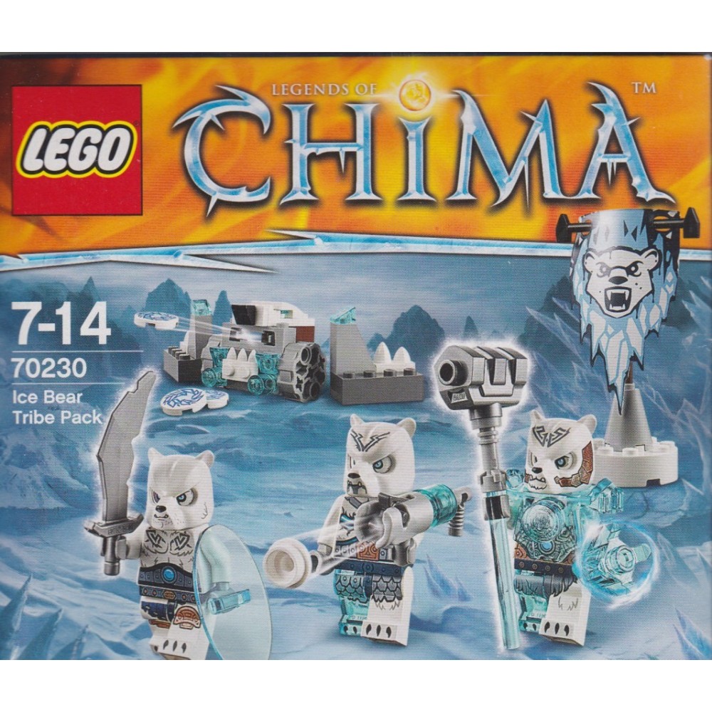 LEGO LEGENDS OF CHIMA 70230 LA TRIBU' DEGLI ORSI POLARI