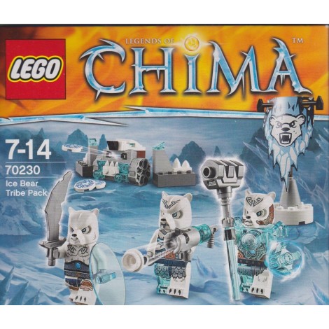 LEGO LEGENDS OF CHIMA 70230 ICE BEAR TRIBE PACK