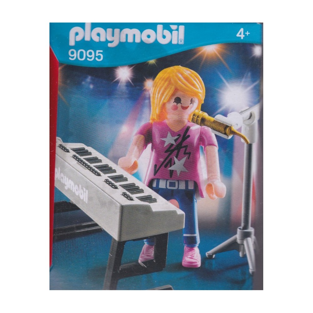 PLAYMOBIL SPECIAL PLUS 9095 CANTANTE ALLE TASTIERE