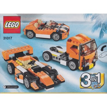 LEGO CREATOR 31017 SUNSET SPEEDER 3 IN 1