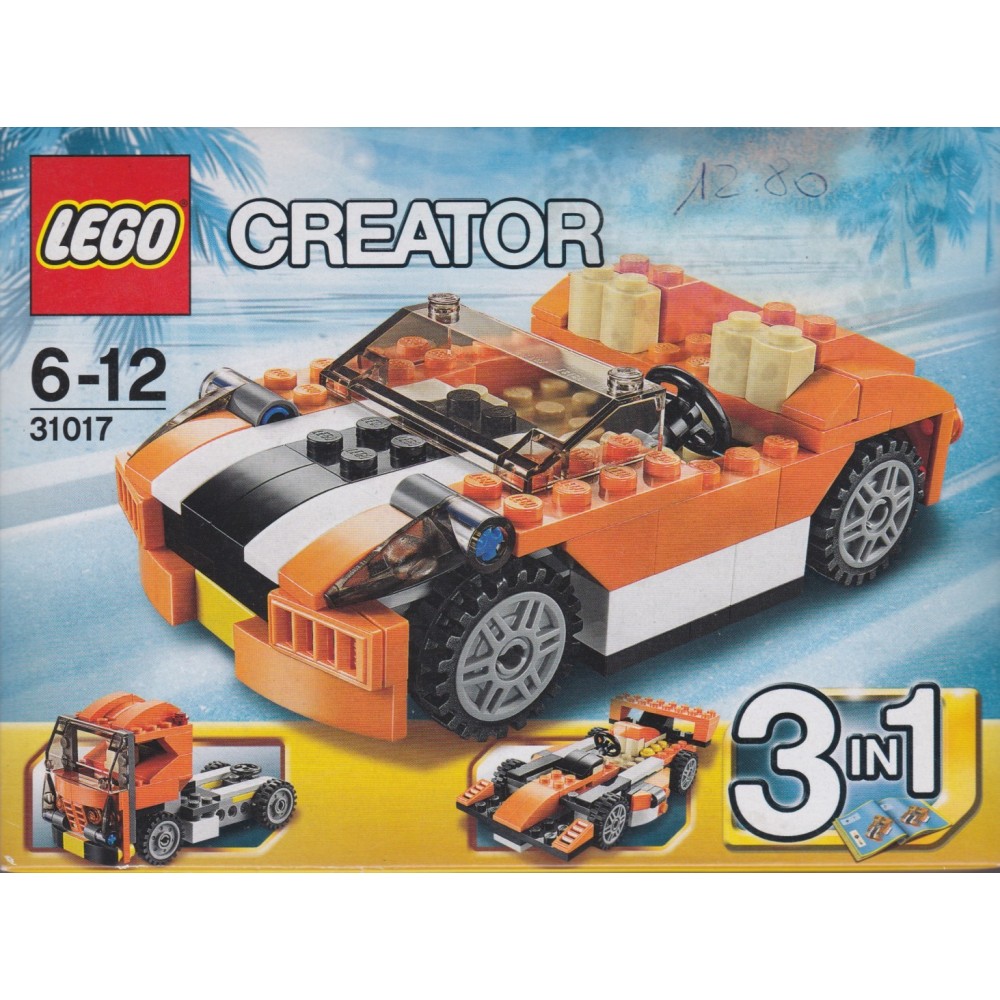 LEGO CREATOR 31017 SUNSET SPEEDER 3 IN 1