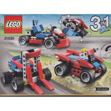 LEGO CREATOR 31030 RED GO KART 3 IN 1