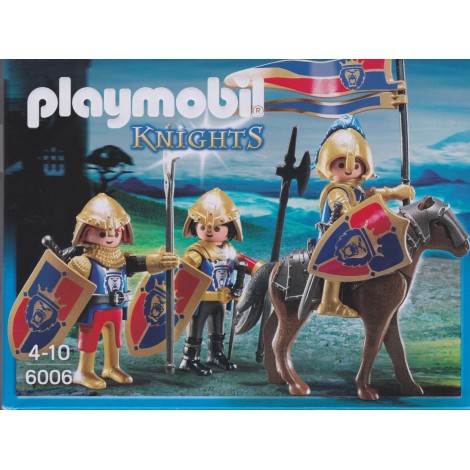 PLAYMOBIL KNIGHTS 6006 LA SQUADRA ESPLORATIVA DEI CAVALIERI DEL LEONE