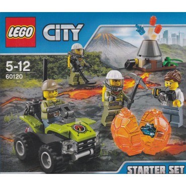 LEGO CITY 60120 STARTER SET VULCANO