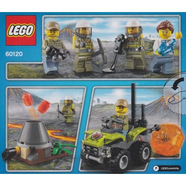 LEGO CITY 60120 STARTER SET VULCANO