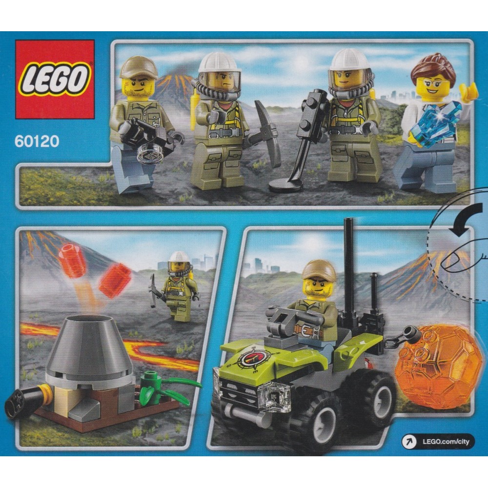 LEGO CITY 60120 VOLCANO STARTER SET