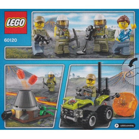 LEGO CITY 60120 STARTER SET VULCANO