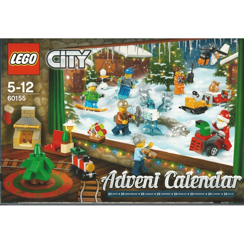 LEGO CITY 60155 2017 ADVENT CALENDAR