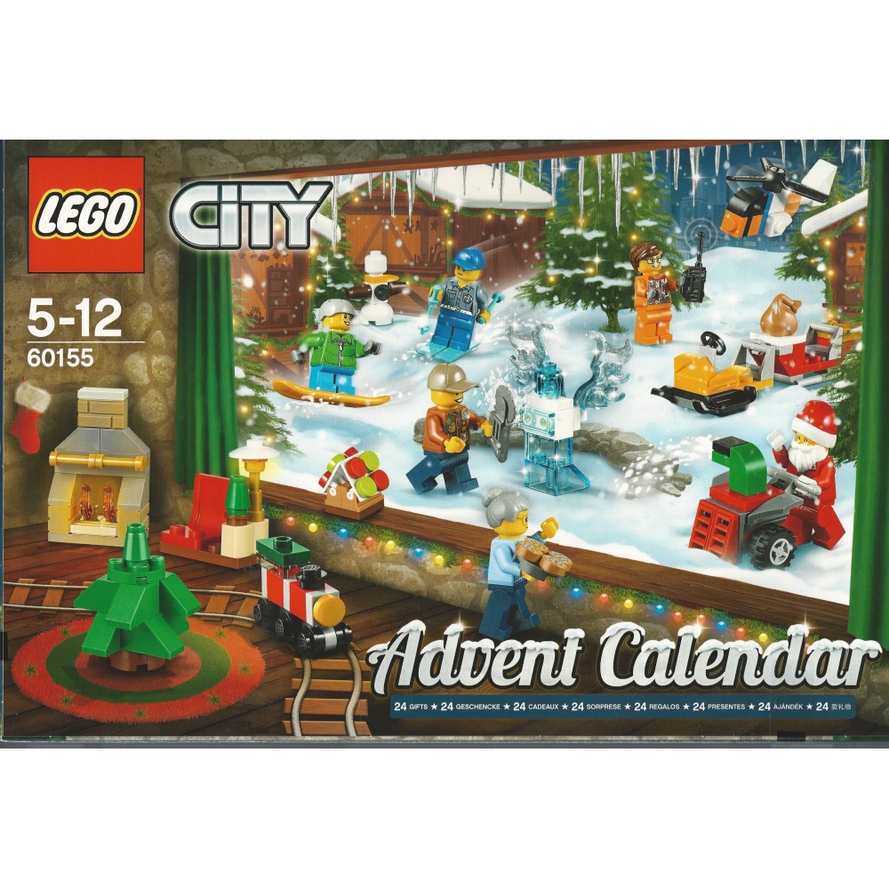 LEGO CITY 60155 CALENDARIO DELL'AVVENTO 2017