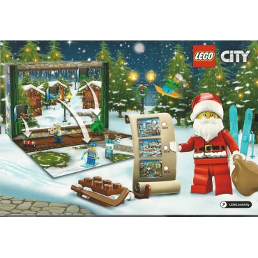 LEGO CITY 60155 CALENDARIO DELL'AVVENTO 2017