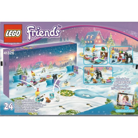 LEGO FRIENDS 41326 CALENDARIO DELL'AVVENTO 2017