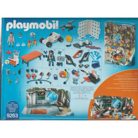 PLAYMOBIL CALENDARIO DELL'AVVENTO 9263 TOP AGENTS