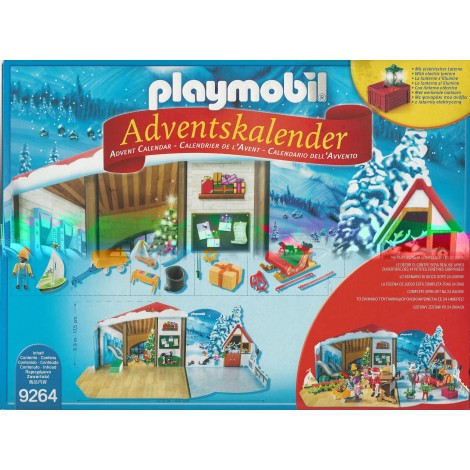 PLAYMOBIL CALENDARIO DELL'AVVENTO 9264 IL LABORATORIO DI BABBO NATALE