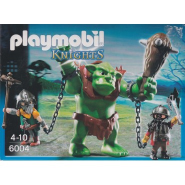 PLAYMOBIL KNIGHTS 6004 POTENTE TROLL CON GUARDIANI