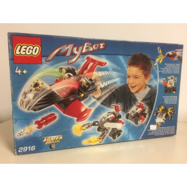 LEGO ACTION WHEELER 2916 MY BOT incl interactive LCD DISPLAY & SPECIAL BRICKS