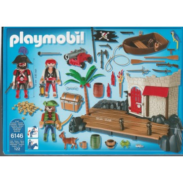 PLAYMOBIL PIRATES 6146 SUPER SET COVO DEI PIRATI