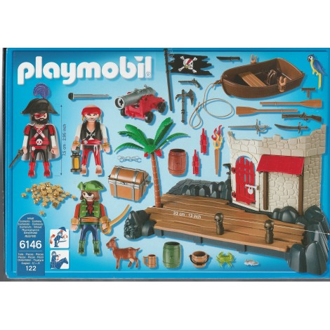 PLAYMOBIL PIRATES 6146 SUPER SET COVO DEI PIRATI