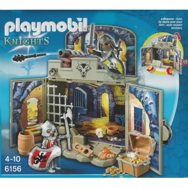 PLAYMOBIL KNIGHTS 6156 LO SCRIGNO DEI CAVALIERI EL LUPO