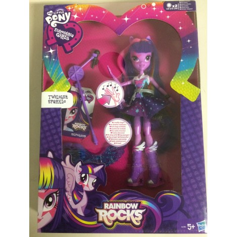 MY LITTLE PONY EQUESTRIA GIRLS Singing TWILIGHT  SPARKLE  Doll with Accessories Hasbro A6780