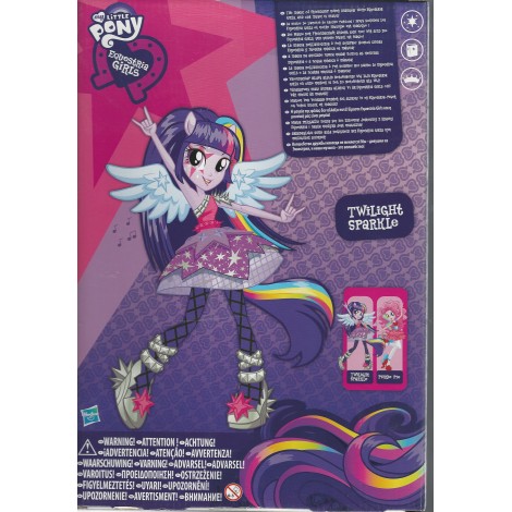 MY LITTLE PONY EQUESTRIA GIRLS Singing TWILIGHT  SPARKLE Doll with Accessories Hasbro A6780