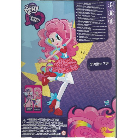 MY LITTLE PONY EQUESTRIA GIRLS Singing PINKIE PIE Doll with Accessories Hasbro A6781