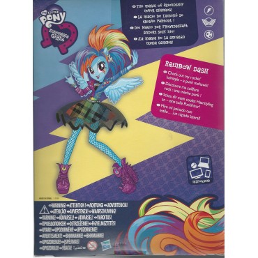 MY LITTLE PONY EQUESTRIA GIRLS RAINBOW DASH and accesories Hasbro B1038