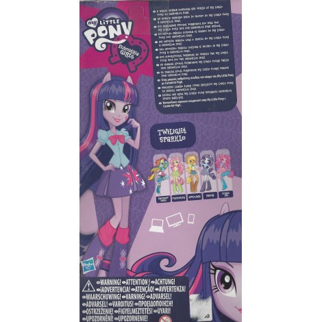 MY LITTLE PONY EQUESTRIA GIRLS TWILIGHT SPARKLE and accesories Hasbro A4097