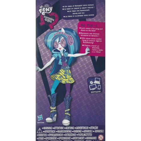 MY LITTLE PONY EQUESTRIA GIRLS DJ PON-3 and accesories Hasbro A8834