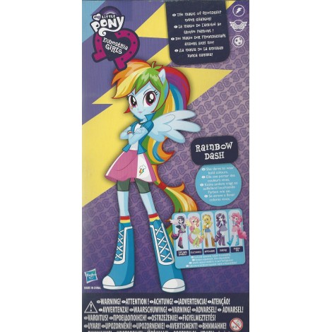 MY LITTLE PONY EQUESTRIA GIRLS RAINBOW DASH and accesories Hasbro A9258