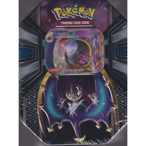 POKEMON trading card game TIN BOX LUNALA GX English cards