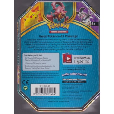 POKEMON trading card game TIN BOX VOLCANION EX  English cards