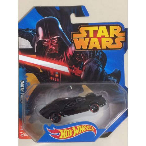 HOT WHEELS - STAR WARS  CHARACTER CAR DARTH VADER single vehicle package CGW36-0511