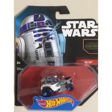 HOT WHEELS - STAR WARS  CHARACTER CAR R2 - D2  single vehicle package CGW37-0517