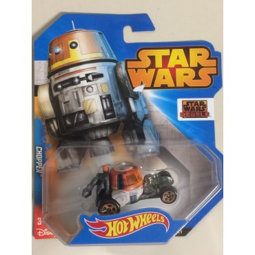 HOT WHEELS - STAR WARS  CHARACTER CAR CHOPPER single vehicle package CGW46-0511