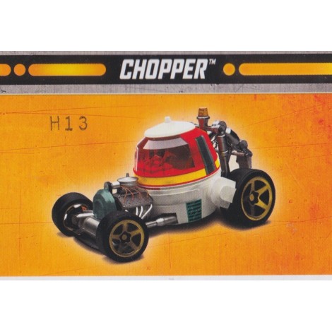 HOT WHEELS - STAR WARS  CHARACTER CAR CHOPPER single vehicle package CGW46-0511